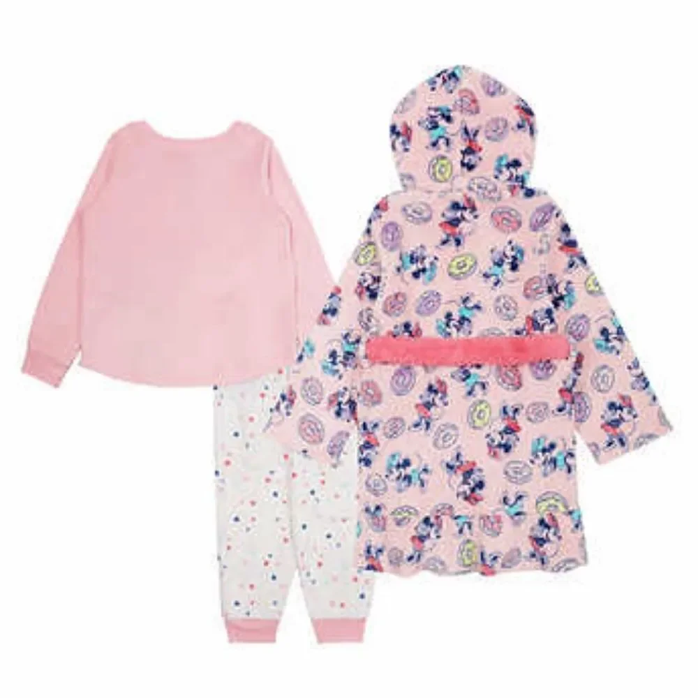 Minnie Kids' 2-piece PJ Set with Robe
